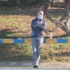 Gabriel Fernández Pacheco en el campo Anexo.