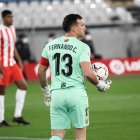 El murciano parece almeriense por su enorme compromiso con el equipo.