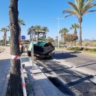 Nuevo tramo de carril bici en la capital.
