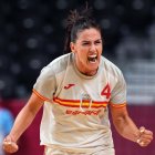 Carmen Martín en acción.