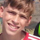 El pequeño Marcos Mohedano, fallecido hoy en Huécija.