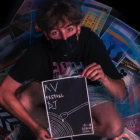 Jesús Barrau, con la propuesta ganadora.