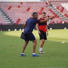 José Gomes en su etapa en el Almería.