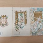 Exterior del programa de mano de la feria de 1903 en la que la visitó Unamuno