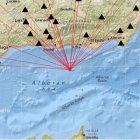 El epicentro de los seismos se ha situado en el Mar de Alborán.