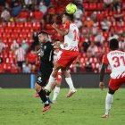 Javi Robles en el Almería-Málaga.