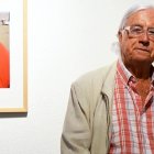 Carlos Pérez Siquier, en una de sus exposiciones.
