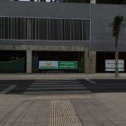 Cartel anunciador de la próxima apertura de Mercadona.