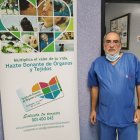 El coordinador de trasplantes del Hospital Universitario Torrecárdenas, Francisco Guerrero.