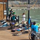 Participantes en el evento, en el Lunar Cable Park de Cuevas del Almanzora.