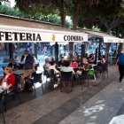 Terraza Cafetería Coímbra, en el Paseo