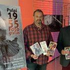 El alcalde de Pupí y el concejal de cultura presentan las jornadas culturales.