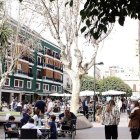 Locales de hostelería en el centro de la ciudad de Almería.