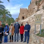 Visita de la consejera de Cultura y Patrimonio, Patricia del Pozo, a la Alcazaba