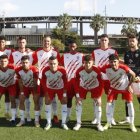 Once del Almería B ante el Torremolinos.