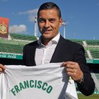 Francisco en su presentación con el Elche.