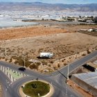 Terrenos en los que se construirá el Hospital de Roquetas de Mar.