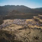 Imagen de la cantera de Sorbas donde se ha celebrado la macrofiesta ilegal.