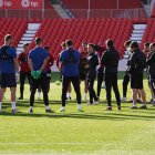 La charla de Rubi a la plantilla.