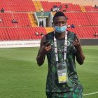 Sadiq en la previa del partido ante Egipto.