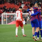 La imagen de Juan Villar en la derrota ante el Eibar.