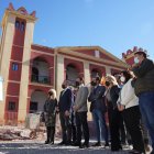 Visita para comprobar el estado de las obras en Berja.