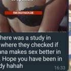 Captura de pantalla de la conversación viral que pregunta por el estudio de la UAL.