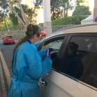 Pruebas PCR en la Bola Azul las pasadas navidades.