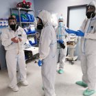 Profesionales del Hospital Universitario Torrecárdenas.