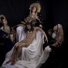 Las imágenes del Descendimiento, restauradas.