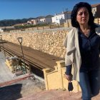 La alcaldesa cantoriana en el nuevo espacio.