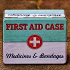 Botiquín de primeros auxilios, siempre necesario en casa.