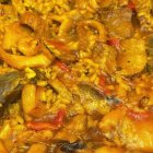 El ‘arroz tradicional’ que le preparó la madre de David Bisbal a su llegada.