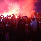 Aficionados del Almería.