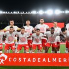 El once del Almería.