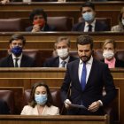 Pablo Casado, en su despedida del Congreso de los Diputados.
