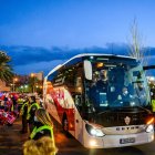 La llegada del Almería al Mediterráneo.