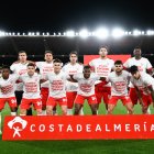 El once del Almería.