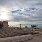 Trabajos en marcha en la conexión del paseo marítimo