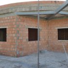Así van las obras en la taquillas y en la tienda del Almería.