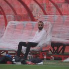 Mohamed El Assy dando vueltas al ascenso.