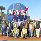 La delegación almeriense a las puertas de la NASA.