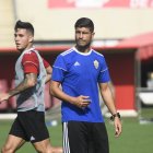 Pedro Emanuel en su etapa en el Almería.