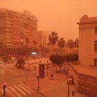 Imagen de la Rambla de Almería, este martes.