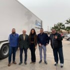Un camión ha salido hoy desde Almería hacia la frontera de Ucrania con Polonia.