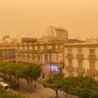 La calidad del aire en la capital es este viernes cinco veces superior al límite considerado saludable.