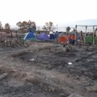 Imagen de archivo de un asentamiento chabolista.