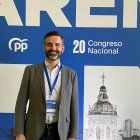 Ramón Fernández-Pacheco, esta mañana en el Congreso del PP.