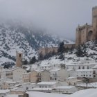 Imagen de archivo de una nevada en Vélez Blanco.