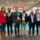 El alcalde de Almería y el edil de Agricultura en Fruit Logística.